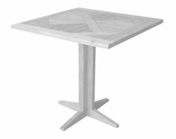 Concept biały - Stół 80cm x 80cm