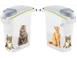 Pojemnik na karmę dla kota żwirek 10kg 27L CURVER