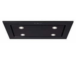 Okap Sufitowy Astor Black 120 cm Czarny