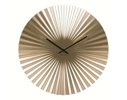 Zegar ścienny Sensu Steel Gold, 40 cm - KARLSSON - DECOSALON - Zakupy bez ryzyka