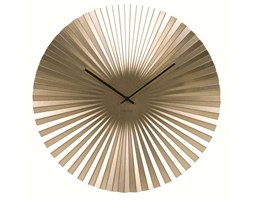 Zegar ścienny Sensu Steel Gold, 50 cm - KARLSSON - DECOSALON - Zakupy bez ryzyka
