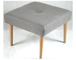 Stolik Kawowy Płytko Pikowany Kwadratowy Altara 14 Szara Nogi Okrągłe Naturalne Mat 50cm