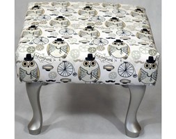 Ławka Puf Pufa Dziecięca Sowy Retro Produkt Polski 40/40/30cm