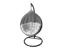 Huśtawka ogrodowa COCOON Miloo, szaro-beżowy
