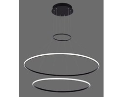 MCODO :: Ultranowoczesna lampa wisząca LED GALAXY 2 w kolorze czarnym o mocy 85W Nowość