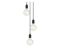 Minimalistyczna LAMPA wisząca SKY 106334 Markslojd metalowa OPRAWA zwis KASKADA przewód kabel czarny