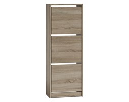 Szafka na buty Topan trzy szuflady trufel