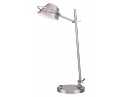 Lampa Spencer stołowa steel