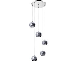 Lampa wisząca Glamour kaskada x5