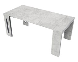 Włoski stół rozkładany Roma beton