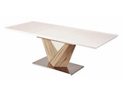 Stół Aramoko 140(200)X85 cm sonoma - biały