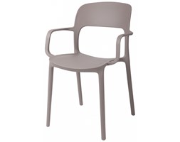 Krzesło z podłokietnikami Flexi mild grey