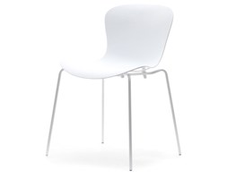 Krzesło Map Chair 1 białe z lekkiego tworzywa