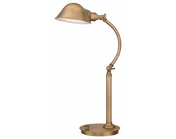 Lampa Thompson stołowa aged gold