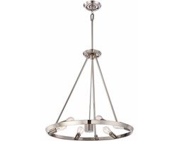 Żyrandol Theater Row imperial silver