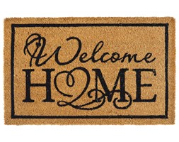 vidaXL Wycieraczka z włókna kokosowego (kojra) napis WELCOME HOME 15 mm 40x60 cm