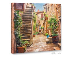 Obraz na płótnie Canvas Quadro Toskańska Uliczka