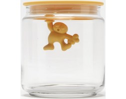 ALESSI Słoik hermetyczny ALESSI Gianni 700 ml Pomarańczowy