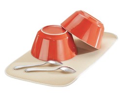Beżowa podkładka na naczynia InterDesign iDry, 46x23 cm