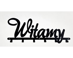 Wieszak do przedpokoju Witamy - Biały