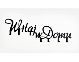Wieszak do przedpokoju Witaj w domu - Biały