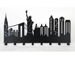 Wieszak do przedpokoju New York - Czarny