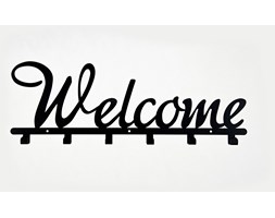 Wieszak do przedpokoju Welcome - Biały