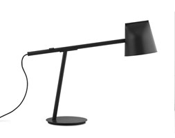 Momento Normann Copenhagen nowoczesna lampa stołowa, LED - czarna