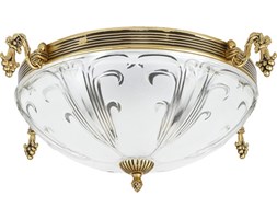 Plafon lampa sufitowa oprawa Nowodvorski Pireus III 3x60W E27 stare złoto/biały 4398