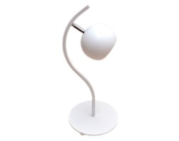 Biała lampka biurkowa MORRIS B-7020/1 WT