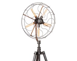MCODO :: Oryginalna lampa podłogowa w formie wentylatora w stylu LOFT