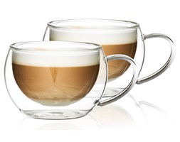 4Home Szklanka termiczna do cappuccino Hot&Cool 280 ml, 2 szt.