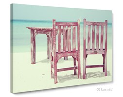Obrazy na płótnie Canvas Panorama Pastelowa Plaża