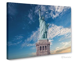 Obrazy na płótnie Canvas Panorama Statua Wolności
