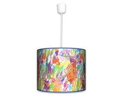 Lampa wisząca duża - Kolorowe kredki