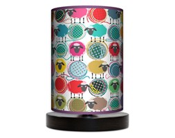 Lampa stojąca mała - Owcza wełna