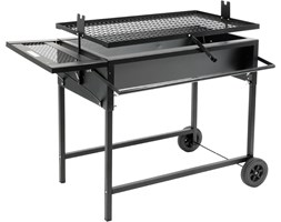 WĘGLOWY GRILL OGRODOWY OTWARTY, RUSZT REGULOWANY 81X50 CM / 99520 / TOYA