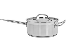 RONDEL Z POKRYWKĄ ZE STALI NIERDZEWNEJ 24x11CM 5L Yato YG-00062