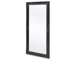 vidaXL Lustro ścienne w stylu barokowym, 120x60 cm, czarne