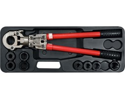 Praska hydrauliczna ręczna do zaciskania złączek PEX-AL-PEX z zestawem 8 Yato YT-21735