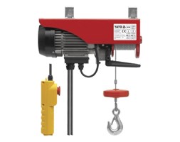 Elektryczny wciągnik linowy 550w 150/300kg Yato YT-5902