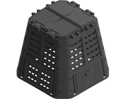 Kompostownik z tworzywa czarny C420 Flo 35620