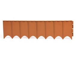Palisada ogrodowa obrzeże 5,9m x 16cm Garden Fence Terakota (Jasny Brąz) IKRR Prosperplast IIKRRTE