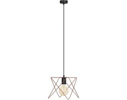 Lampa wisząca Industrialna Miedź Loft