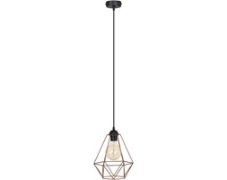 Lampa Wisząca Loft Oryginalna Retro Miedź