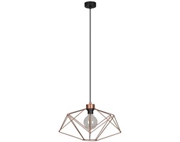 Lampa Wisząca Oryginalna Miedź Loft
