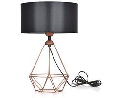 Lampka Nocna Stojąca z Abażurem Biurkowa