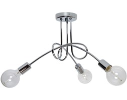 Lampa Wisząca Edison Chromowana Loft