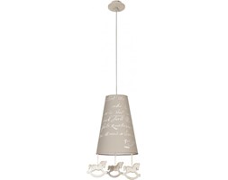 Lampa wisząca dziecięca Nowodvorski Pony 1x60W E27 beżowa 6378