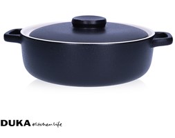 Forma do pieczenia okrągła z pokrywką 29,5 cm czarna